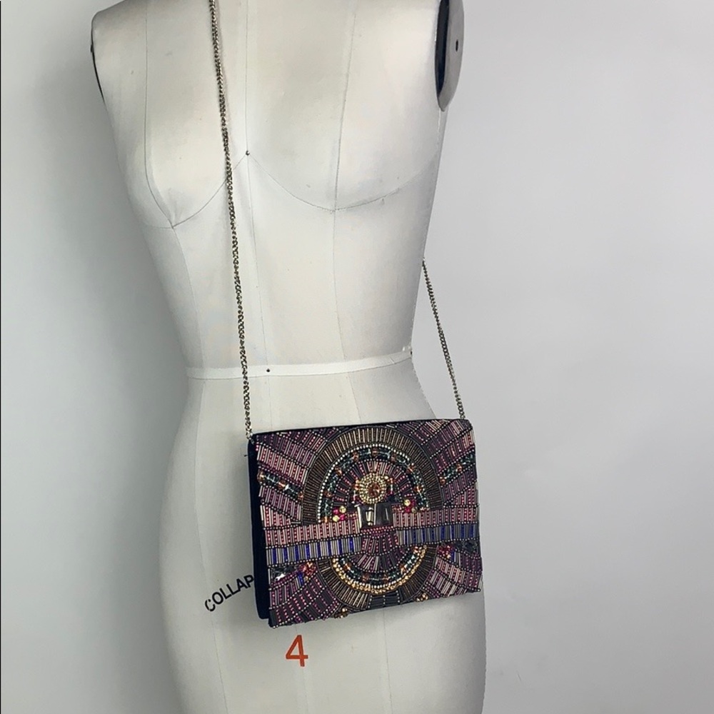 New Area Stars Hand Beaded crossbody/ Clutch